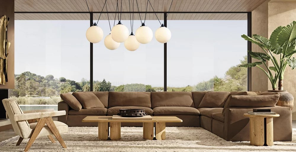 Les Acrobates de Gras Multi-Pendant Chandelier