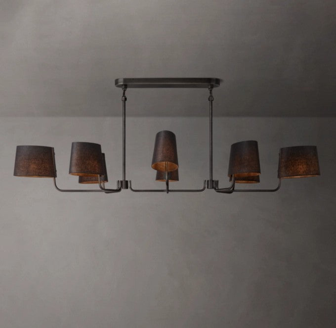 Martineau Linear Brass Chandelier