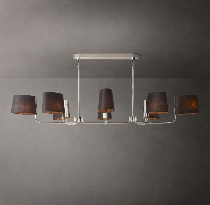 Martineau Linear Brass Chandelier