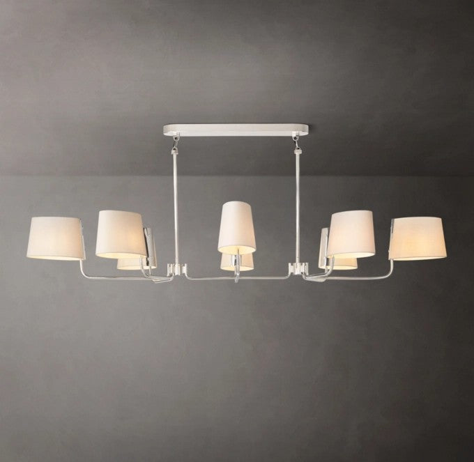Martineau Linear Brass Chandelier