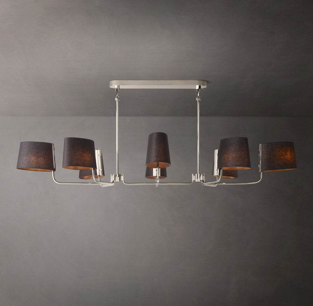 Martineau Linear Brass Chandelier